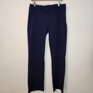 NWT Yogipace Straight Leg Navy Athletic Yoga Pants, Size XL